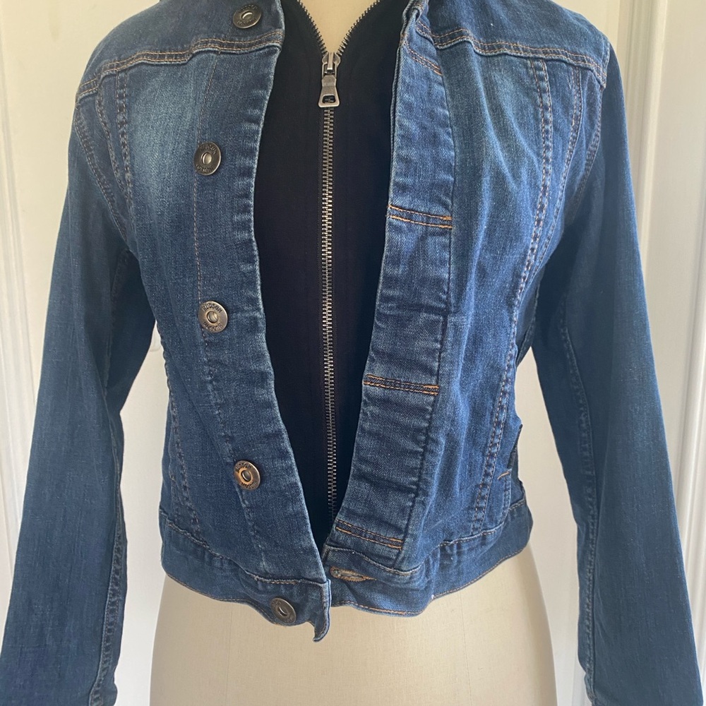 Hudson Jeans Dark Blue Women's Jean Jacket